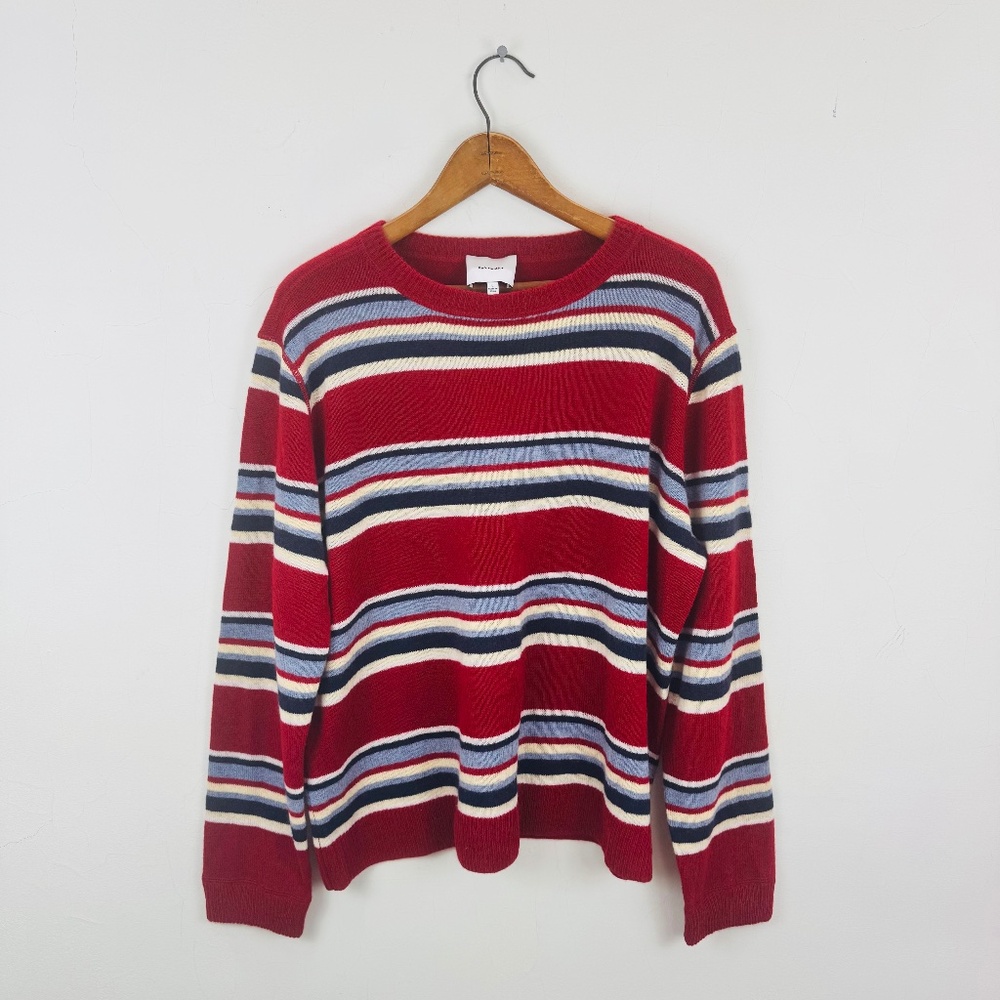 Reformation red stripe sweater - NWT -